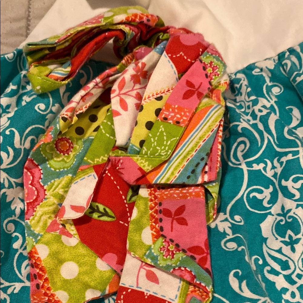 Colorful Floral Ruffle Dress - Picture 5 of 5